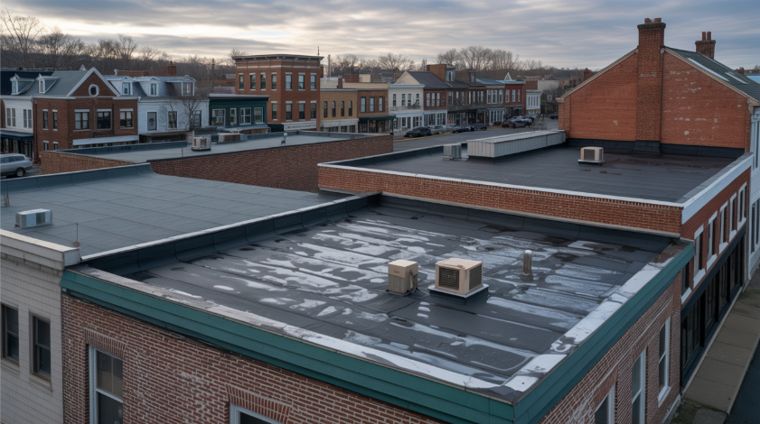 Freezing rain in Bedford. Thaw cycles in Merrimack. Nor’easters in Nashua. These forces conspire against asphalt shingles, single-ply membranes, and metal decking alike. Ice dams push upward. Wind drives moisture sideways. UV rays crack sealants. Left unchecked, these small breaches invite bigger trouble.